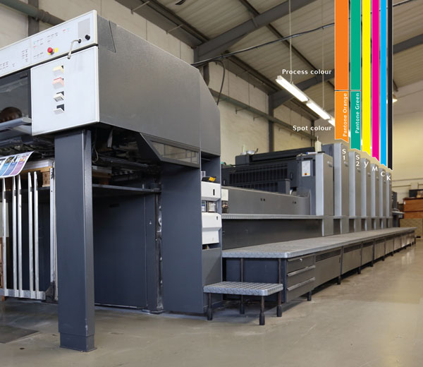 Six-colour press